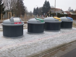 Polopodzemní kontejnery SemiQ - 8